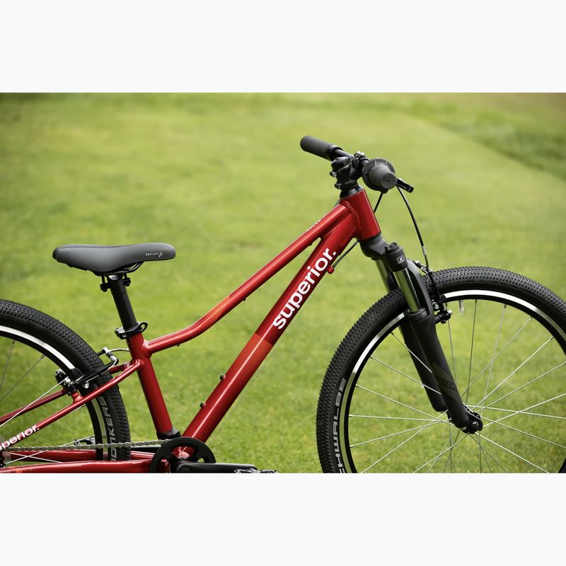 Children's bike Superior RACER 24 gloss racing red 3
