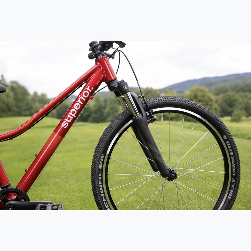 Children's bike Superior RACER 24 gloss racing red 7