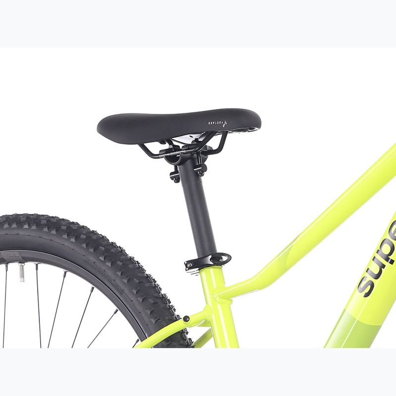 Junior bike Superior RACER 27 matte radioactive yellow 3