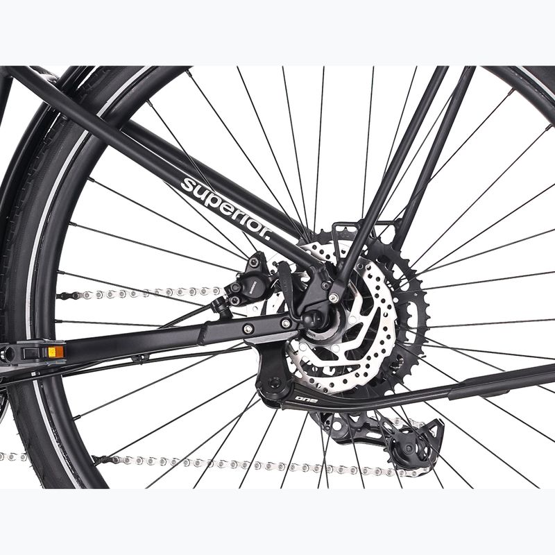Men's trekking bike Superior BLOX 6.4 T matte black 10