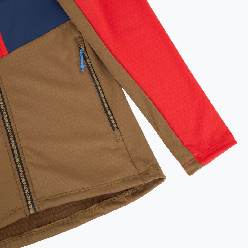 Men's ski sweatshirt Kilpi Erin brown 7