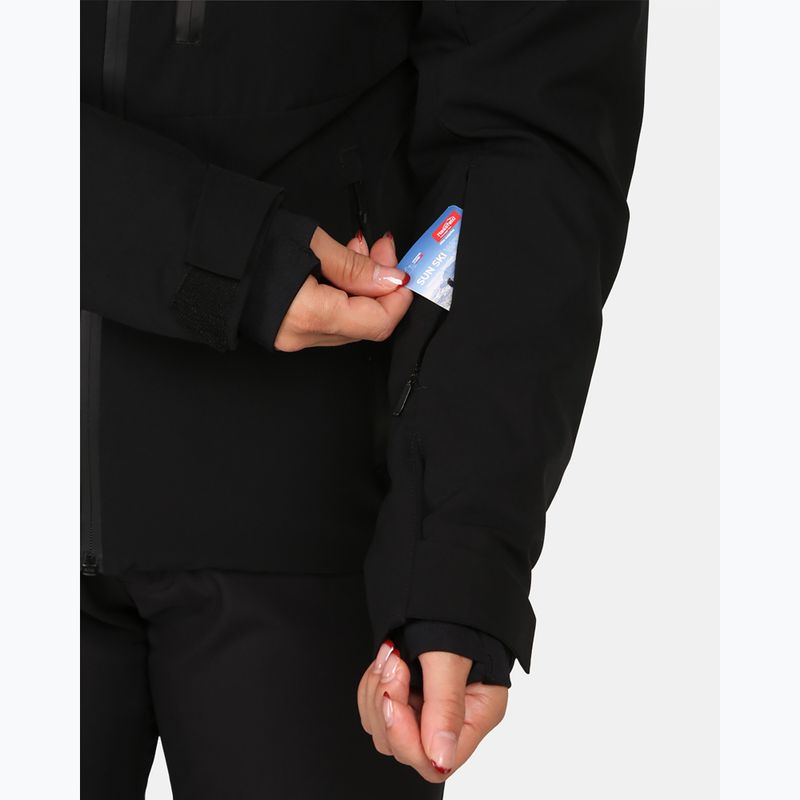 Women's ski jacket Kilpi Valera black 7