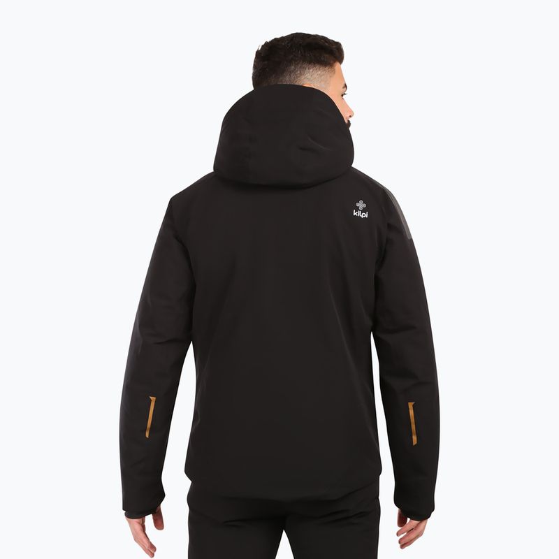 Men's ski jacket Kilpi Turnau black 2