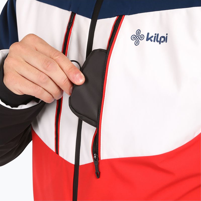 Men's ski jacket Kilpi Tonnsi red 6