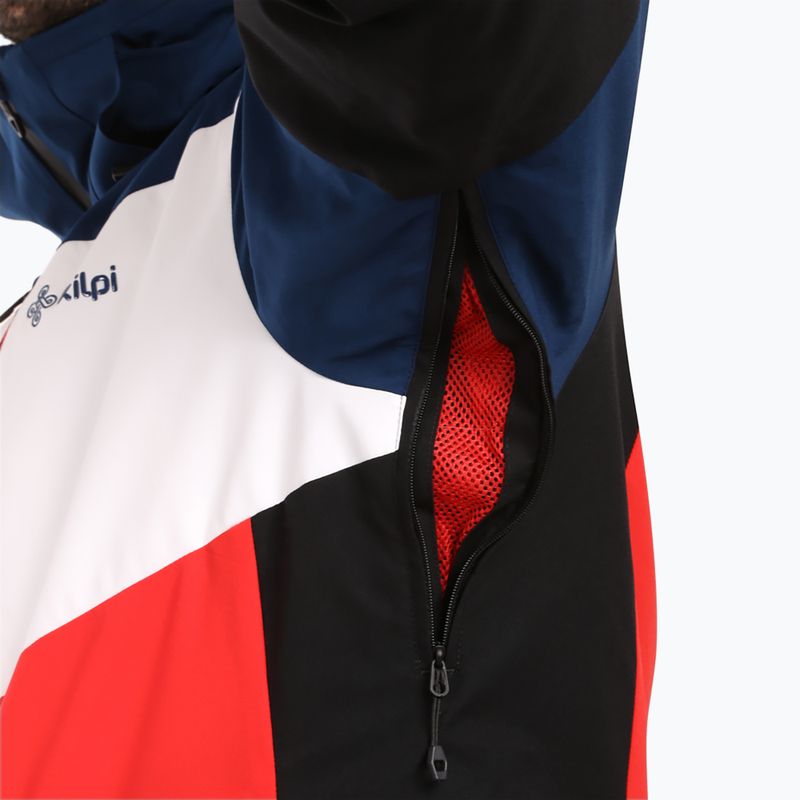 Men's ski jacket Kilpi Tonnsi red 7