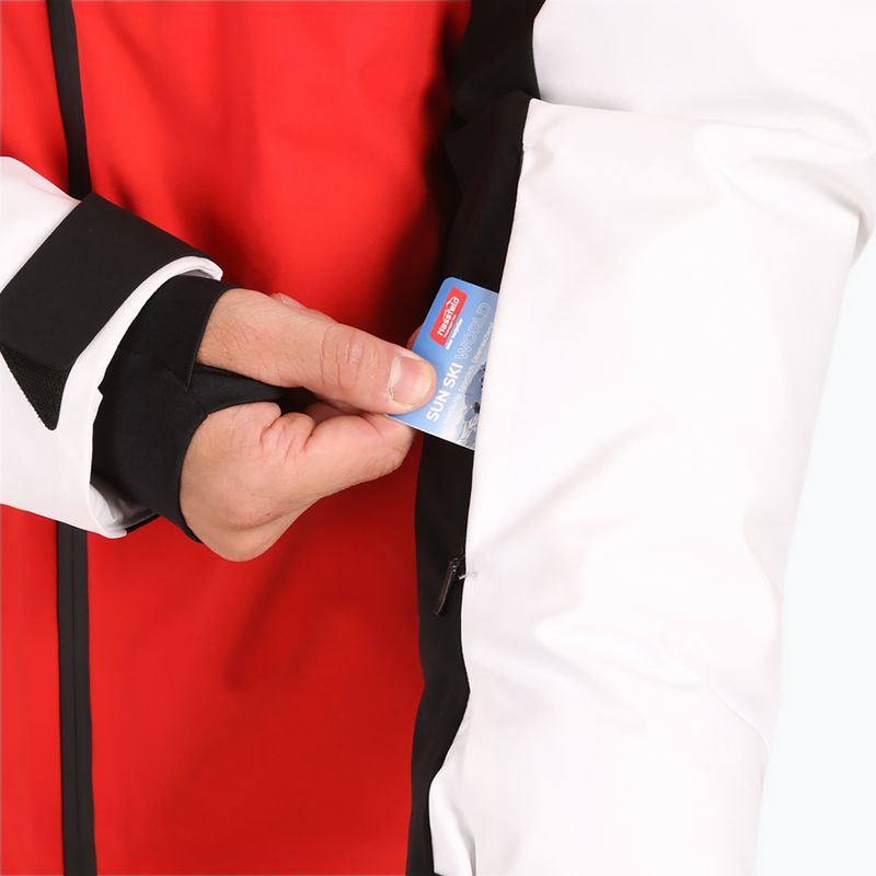 Men's ski jacket Kilpi Tonnsi red 8