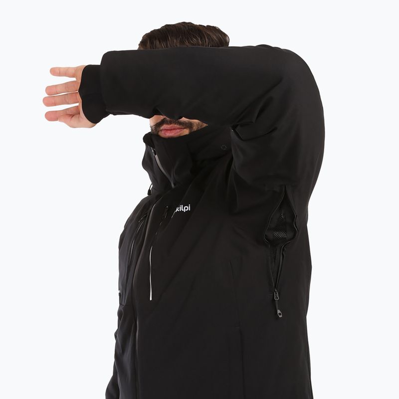 Men's ski jacket Kilpi Tonnsi black 5