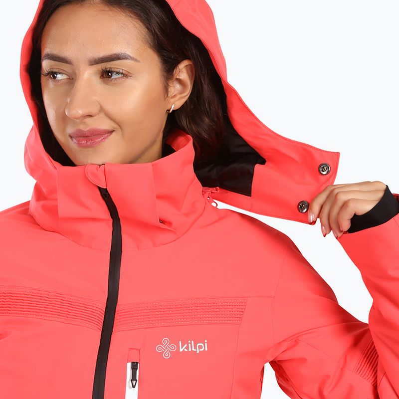Women's ski jacket Kilpi Valera pink 3