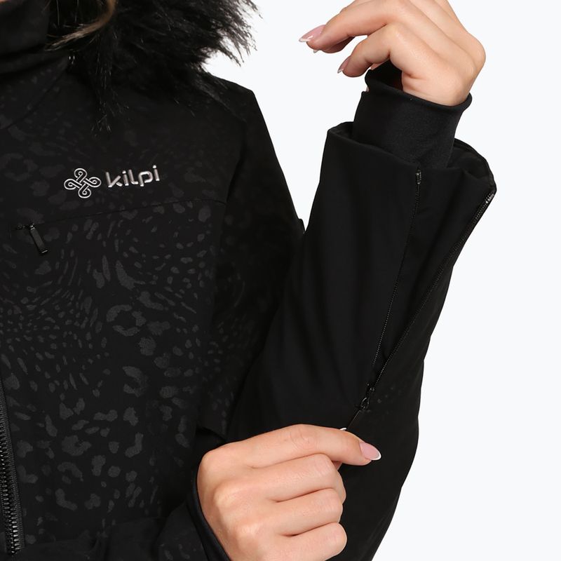 Women's ski jacket Kilpi Lena black 4