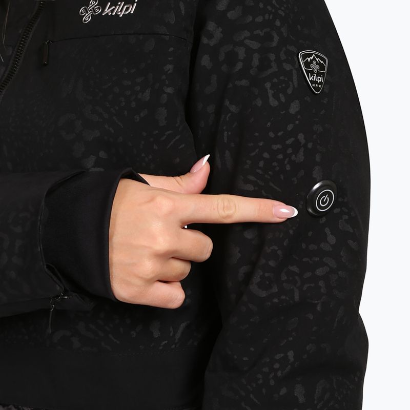 Women's ski jacket Kilpi Lena black 5