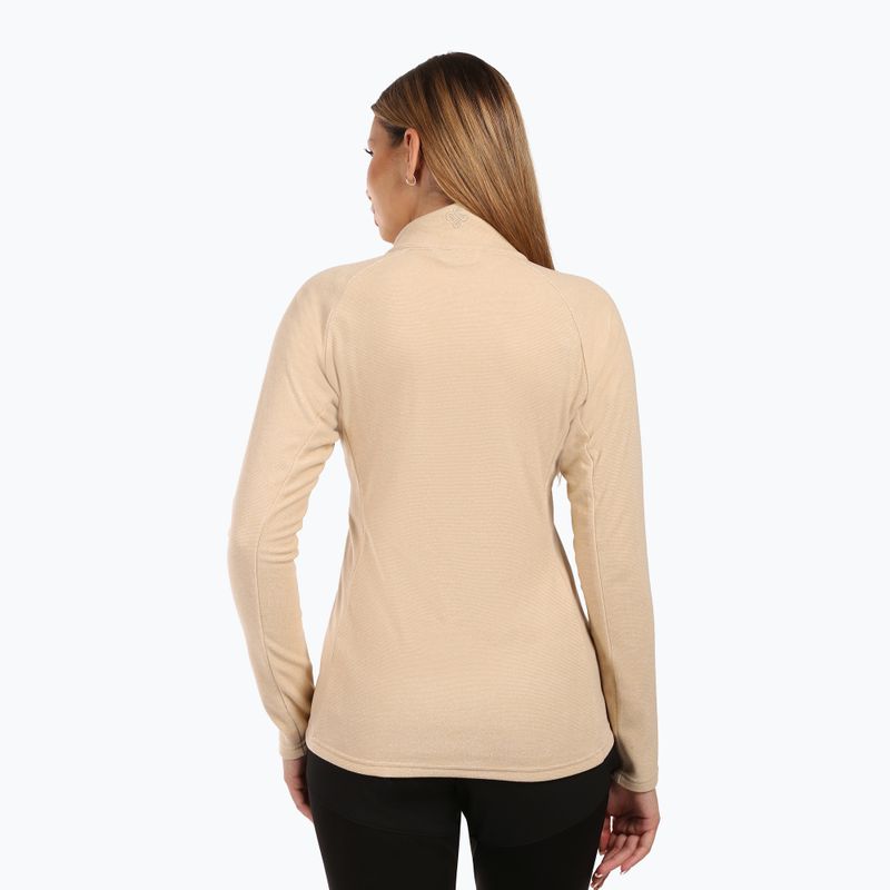 Women's ski sweatshirt Kilpi Almeri beige 2