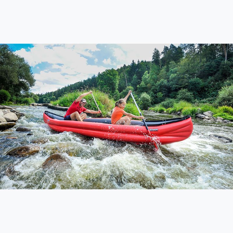 Gumotex Scout Standard red 3-person inflatable kayak 9