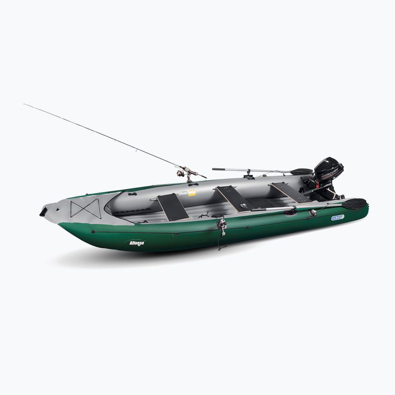 Gumotex Alfonso dark green 3-person inflatable kayak 2