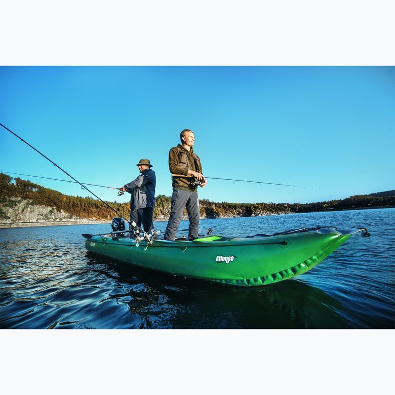 Gumotex Alfonso dark green 3-person inflatable kayak 11