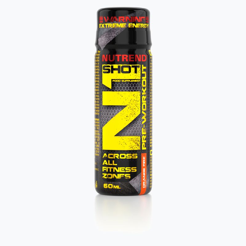 Nutrend Pre-Workout N1 Shots 20X60ml orange VT-078-1200-PO 2