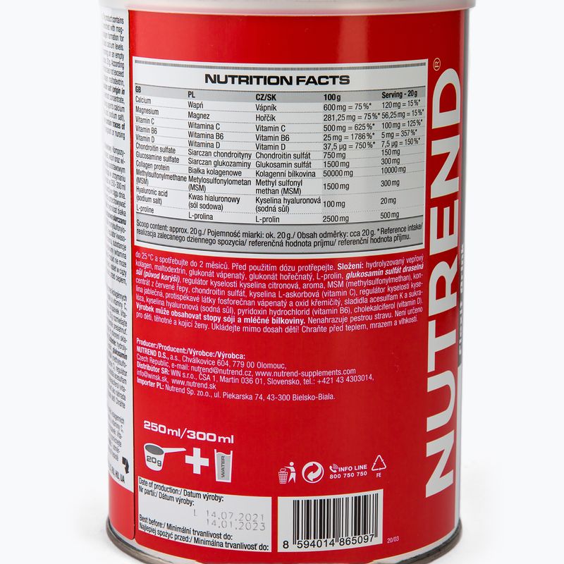 Flexit Drink Nutrend 400g joint regeneration strawberry VS-015-400-JH 3