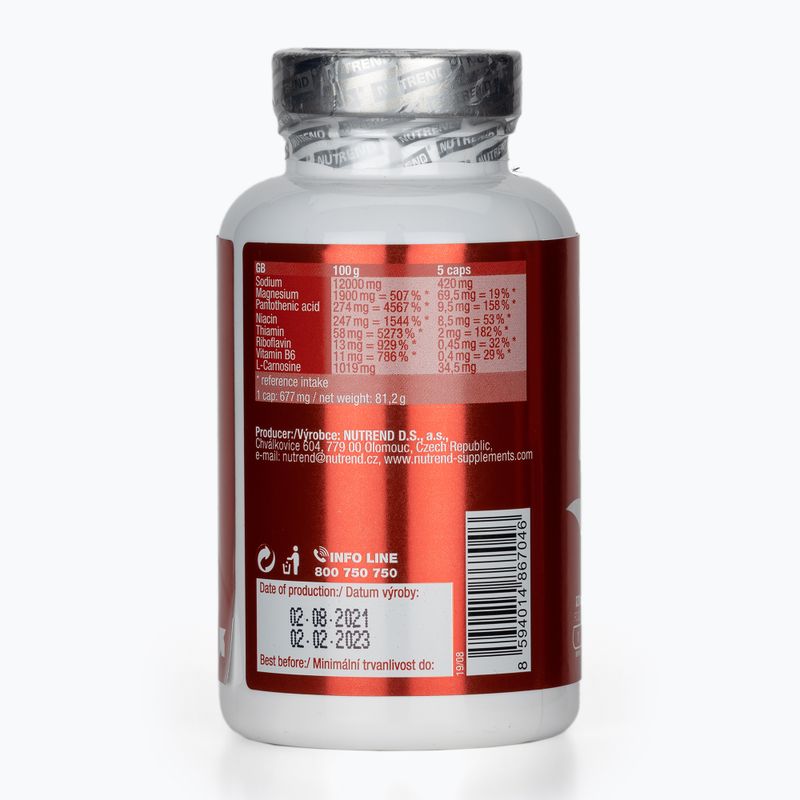 Salt Caps Nutrend mineral salts 120 capsules VR-084-120-XX 2