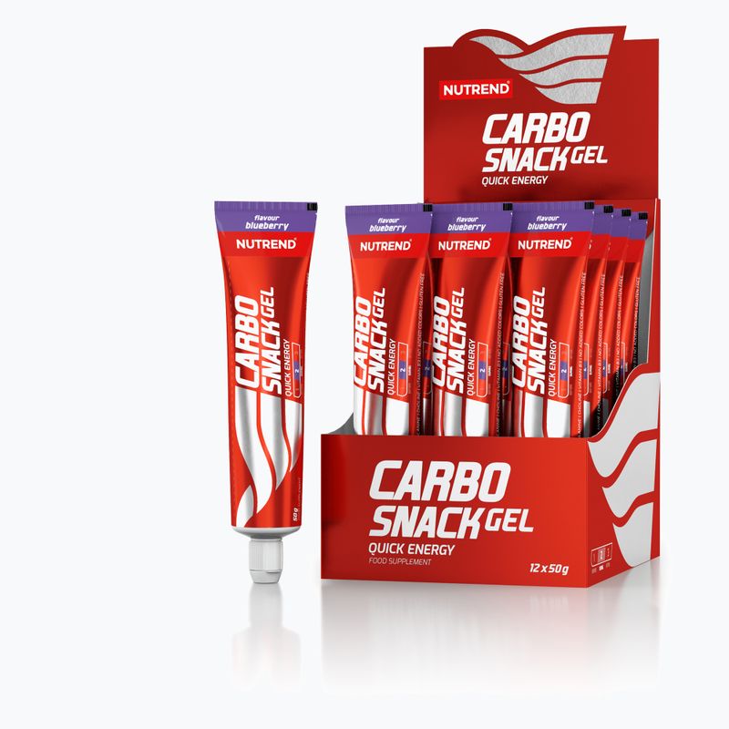 Nutrend Carbosnack energy gel tube 50g blueberry VG-001-50-BO-de