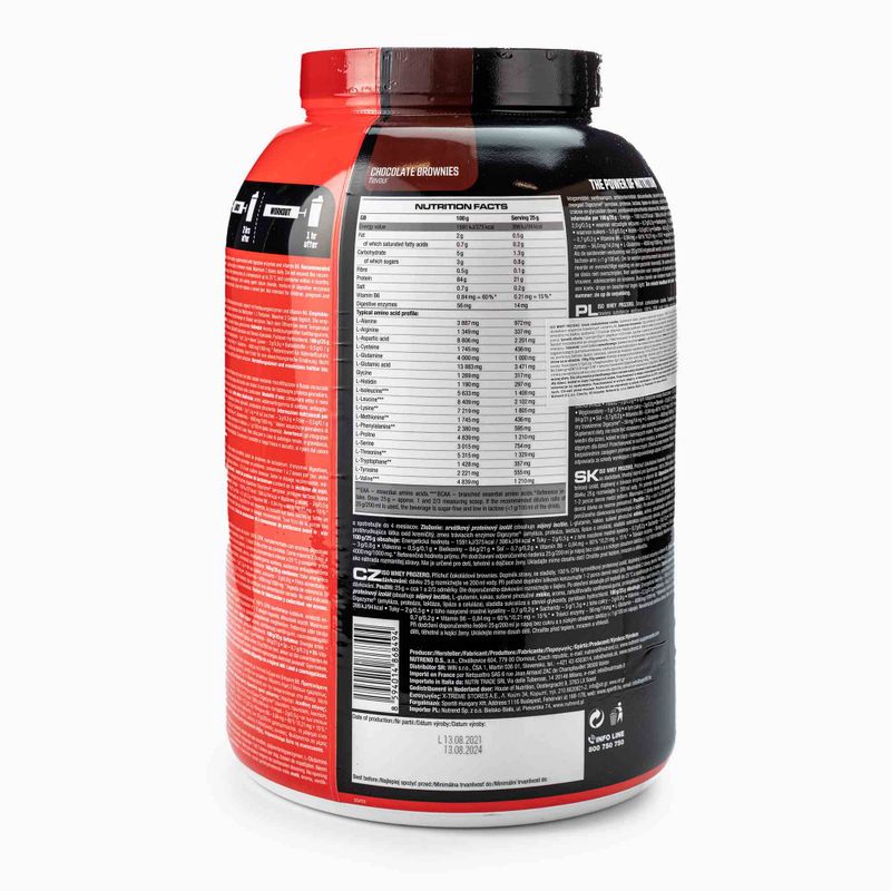 Whey Nutrend Iso Prozero chocolate cake VS-102-500-ČOB 4