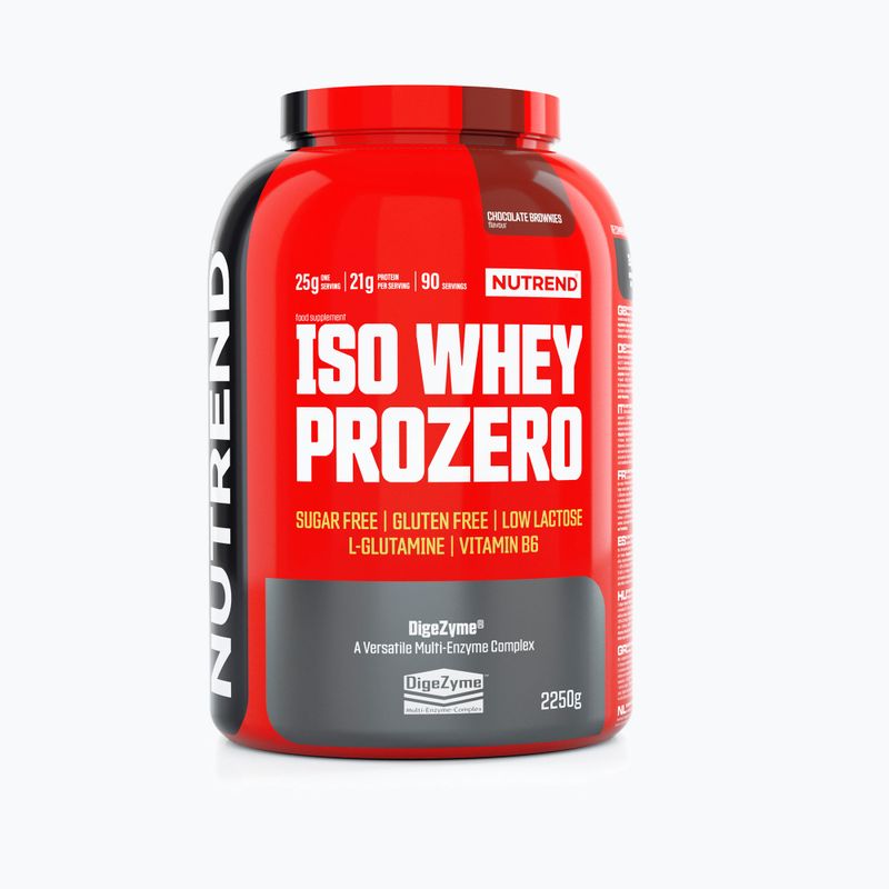 Whey Nutrend Iso Prozero chocolate cake VS-102-500-ČOB