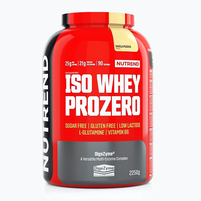 Whey Nutrend Iso Prozero 2250 g pudding vanilla VS-102-2250-PVA 3