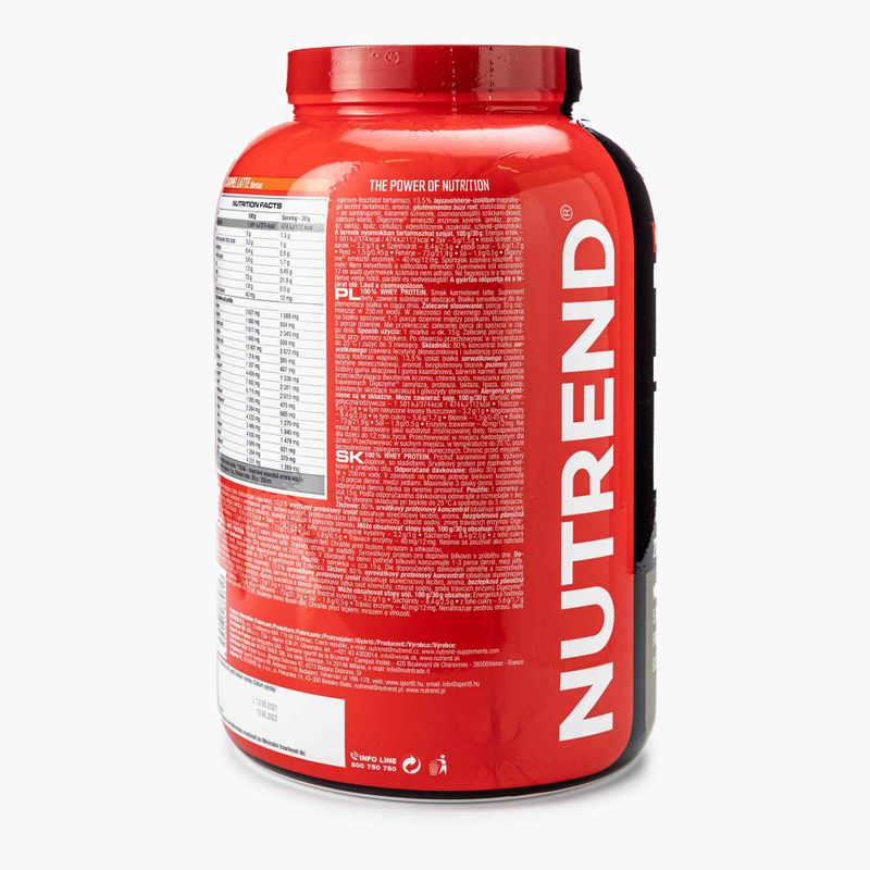 Whey Nutrend 100% Protein 2.25kg caramel latte VS-032-2250-KL