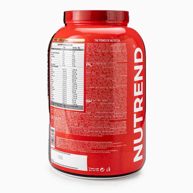 Whey Nutrend 100% Protein 2.25kg mango-vanilla VS-032-2250-MNVA 2