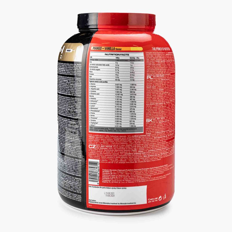 Whey Nutrend 100% Protein 2.25kg mango-vanilla VS-032-2250-MNVA 3