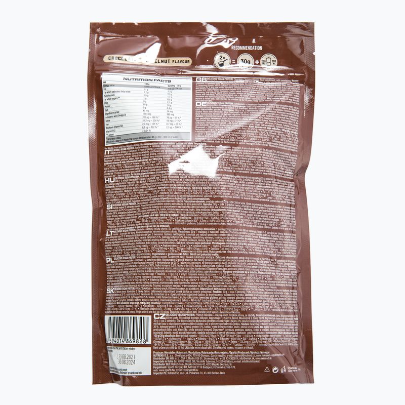 Nutrend Delicious Vegan Protein Shake 450g chocolate-hazelnut VS-105-450-ČLO 2