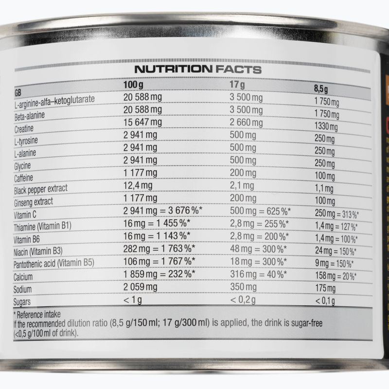 Pre-workout Nutrend Pre-Workout N1 300g orange VS-067-300-ČP 2