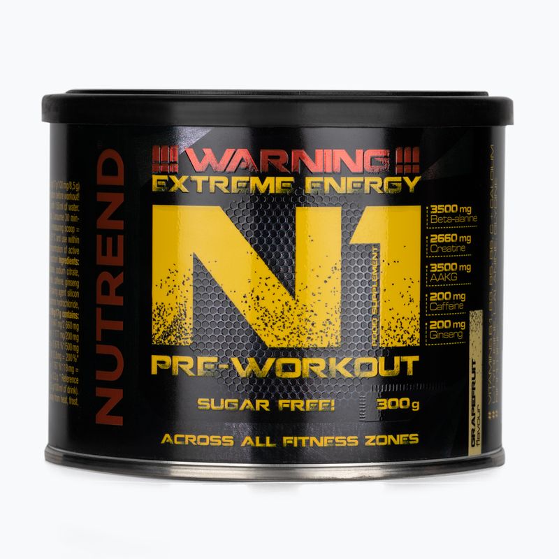 Pre-workout Nutrend Pre-Workout N1 300g grapefruit VS-067-300-G