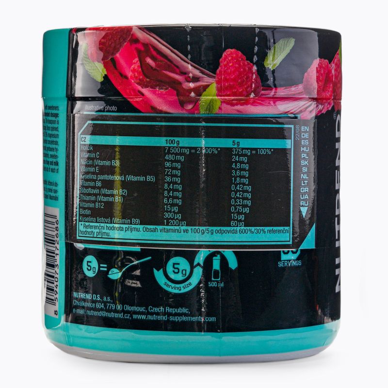 Magnesium Nutrend Magneslife Instant Drink Powder 300 g raspberry VS-118-300-MA 2