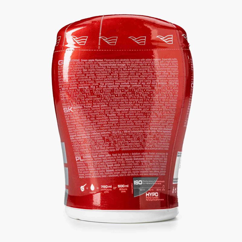 Nutrend isotonic drink Isodrinx 420g green apple VS-014-420-ZJ 2