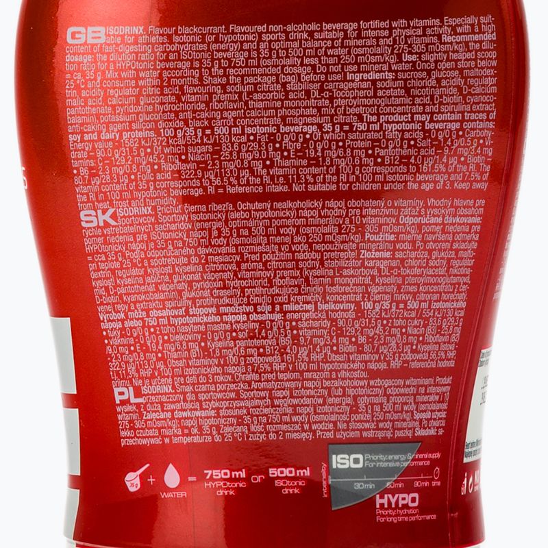 Nutrend isotonic drink Isodrinx 420g blackcurrant VS-014-420-ČR 2