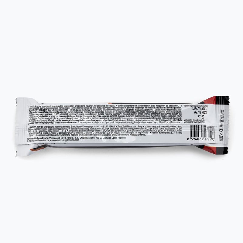 Nutrend Excelent Protein Bar 85g chocolate-coconut VM-025-85-ČKO 2