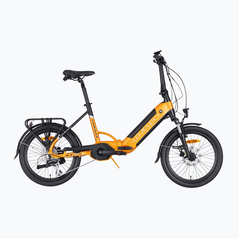 Folding electric bicycle LOVELEC Fornax 36V 15Ah 540Wh yellow