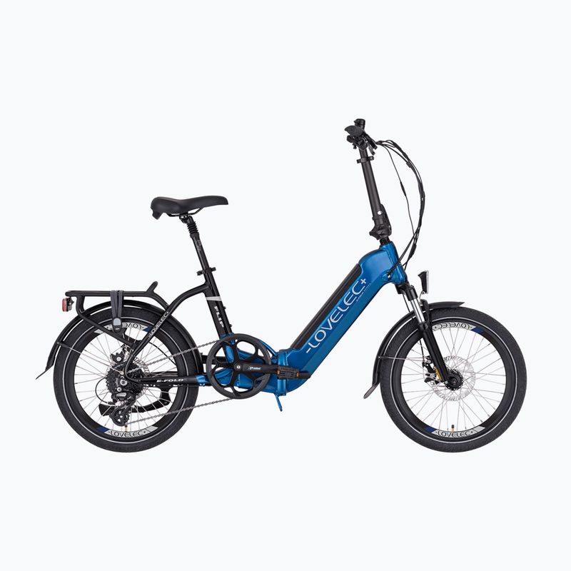 LOVELEC Flip 36V 15Ah 540Wh blue folding electric bicycle