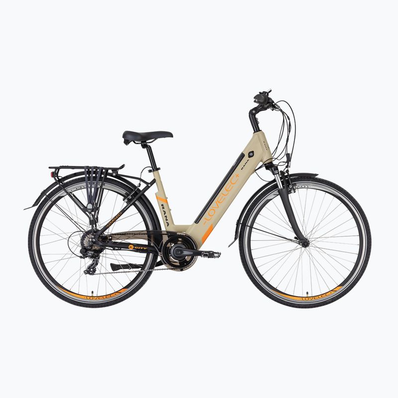 LOVELEC Rana 36V 16Ah 576Wh beige/black electric bicycle