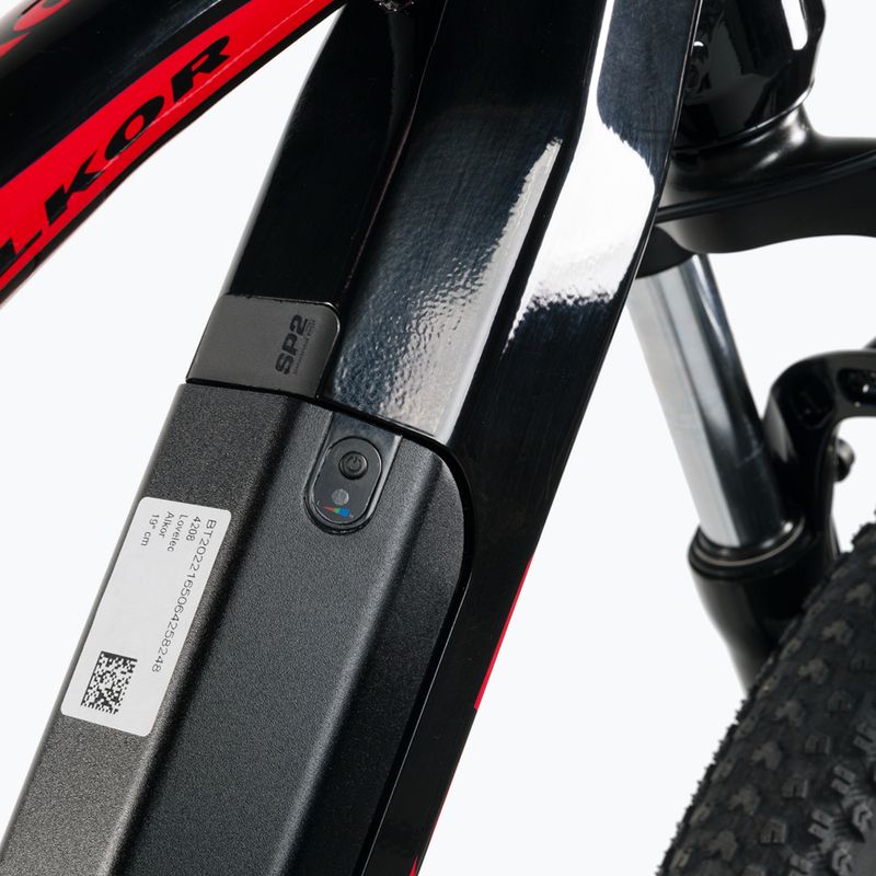 LOVELEC Alkor 15Ah electric bicycle black-red B400239 12
