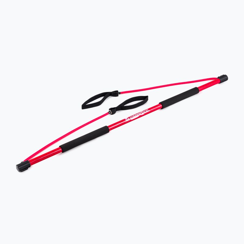 InSPORTline exercise bar + cables red 3374