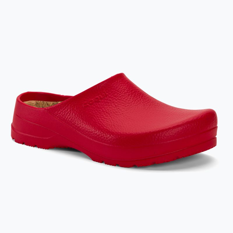 Coqui Seed new red cork women's flip-flops