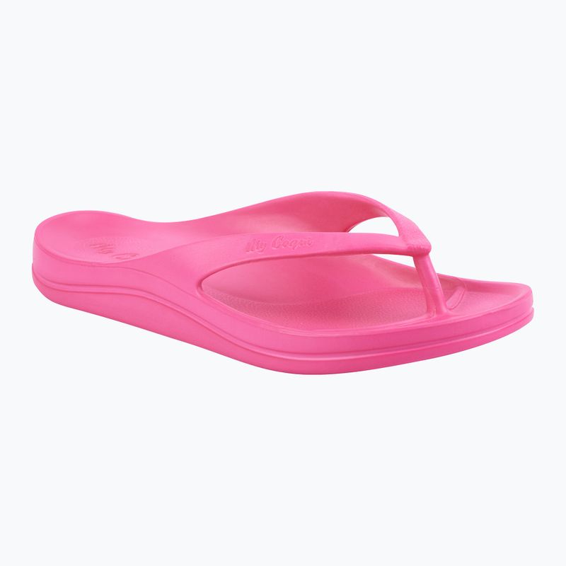 Coqui Naitiri women's flip flops light fuchsia 7