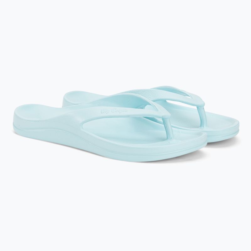 Coqui Naitiri women's flip flops light pastel blue 4