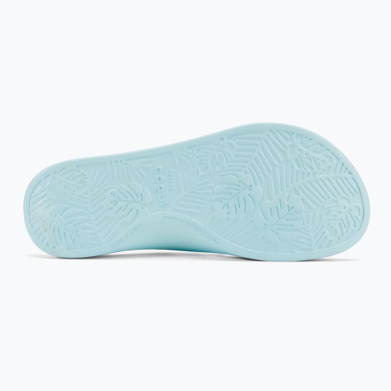 Coqui Naitiri women's flip flops light pastel blue 5