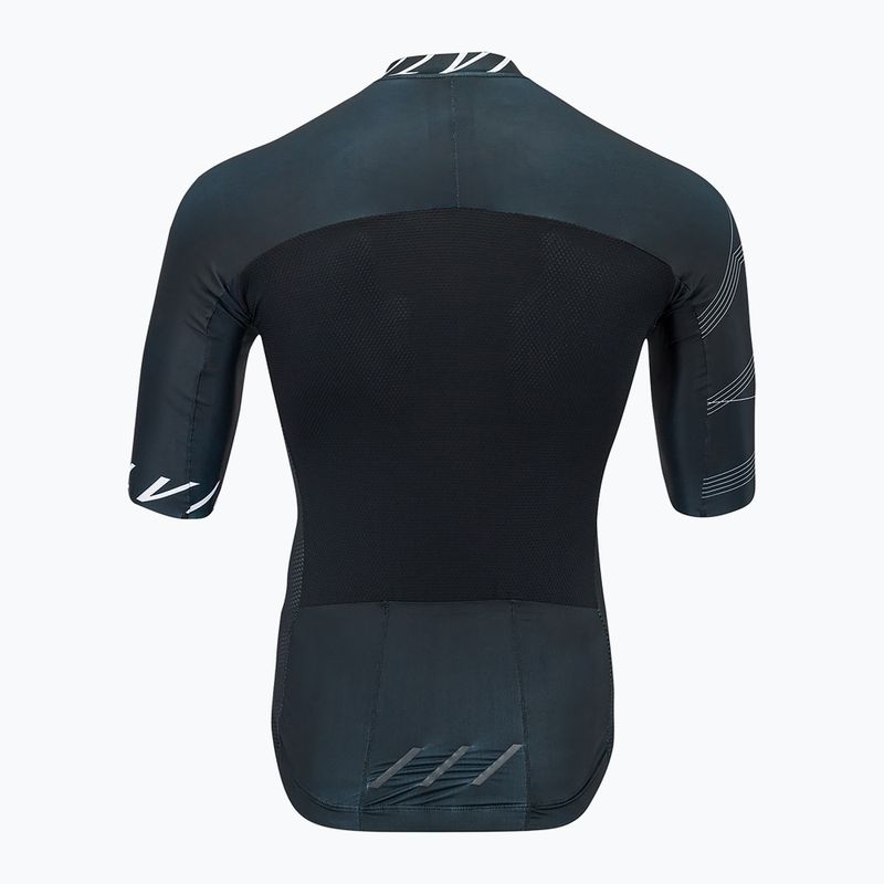 SILVINI Stelvio men's cycling jersey black and white 3120-MD1604/8012 2