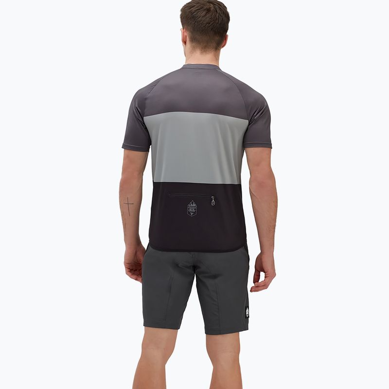 SILVINI Turano Pro men's cycling jersey grey-white 3120-MD1645/11082 2