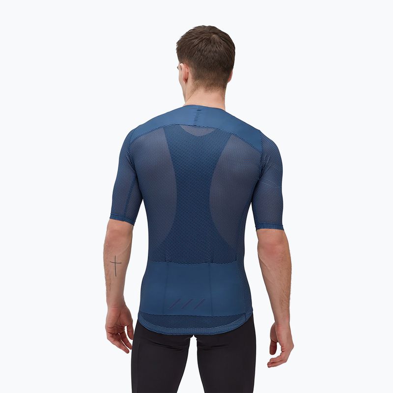 SILVINI men's cycling jersey Legno blue 3122-MD2000/3230/S 2