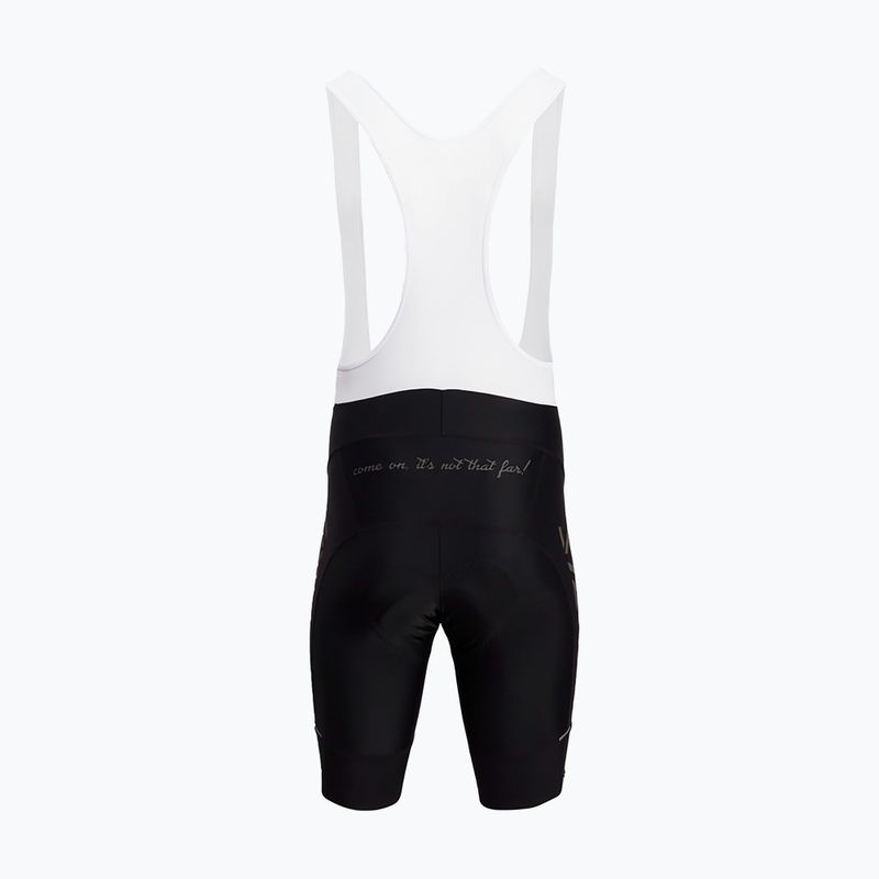 Men's cycling shorts SILVINI Suelo bib black and white 3122-MP2043/8012 2