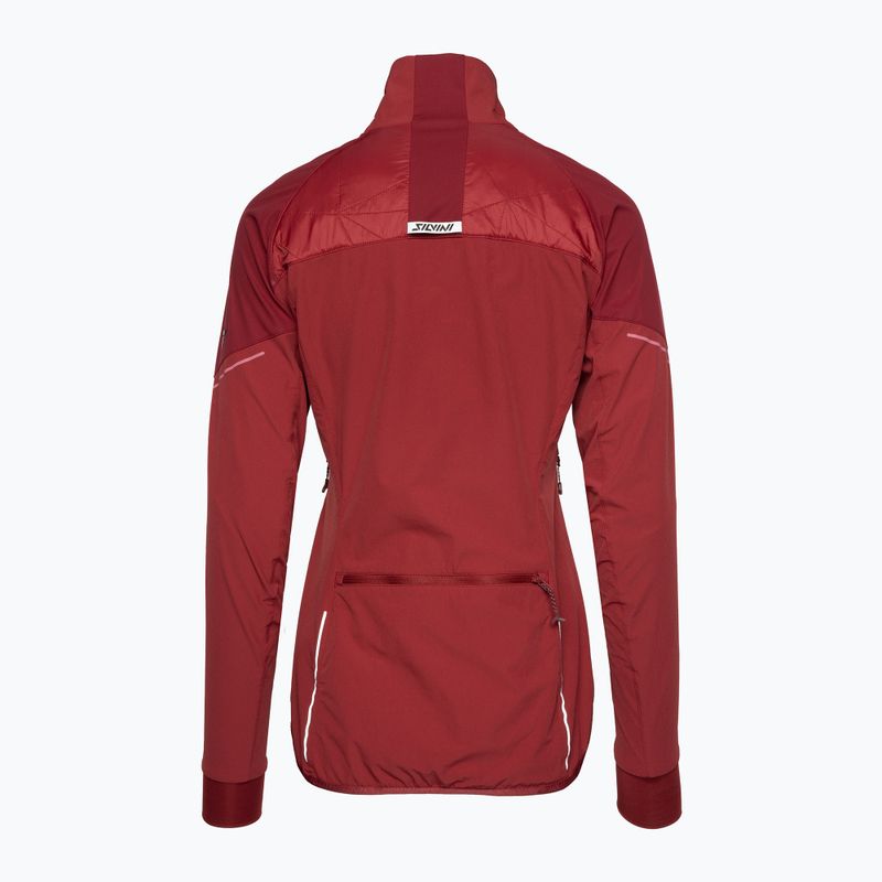 Women's ski jacket SILVINI Cortena red 3223-WJ2121/2222 5