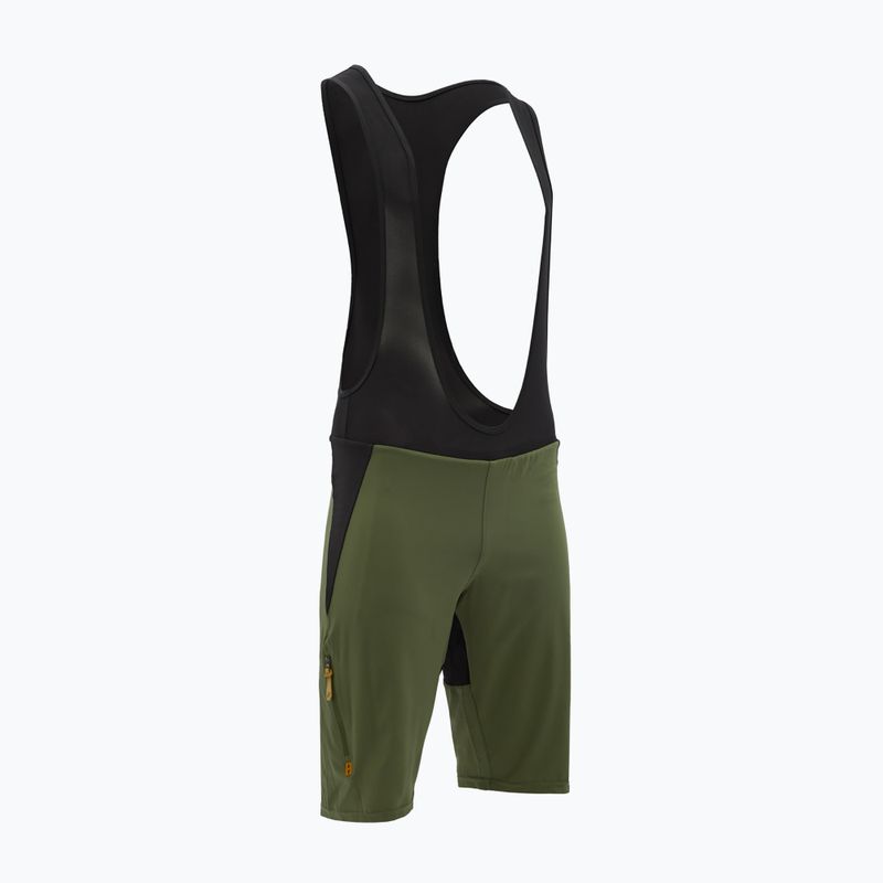 Men's SILVINI Barrea olive/black cycling shorts 3